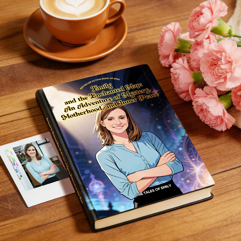 Personalized Story Book – Your Own Custom Fiction Novel Where You Are the Main Character, Mother’s Day Gift