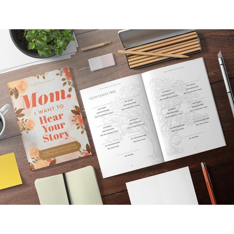 Mom I Want To Hear Your Story The Gift Your Mom Will Love Mother Story