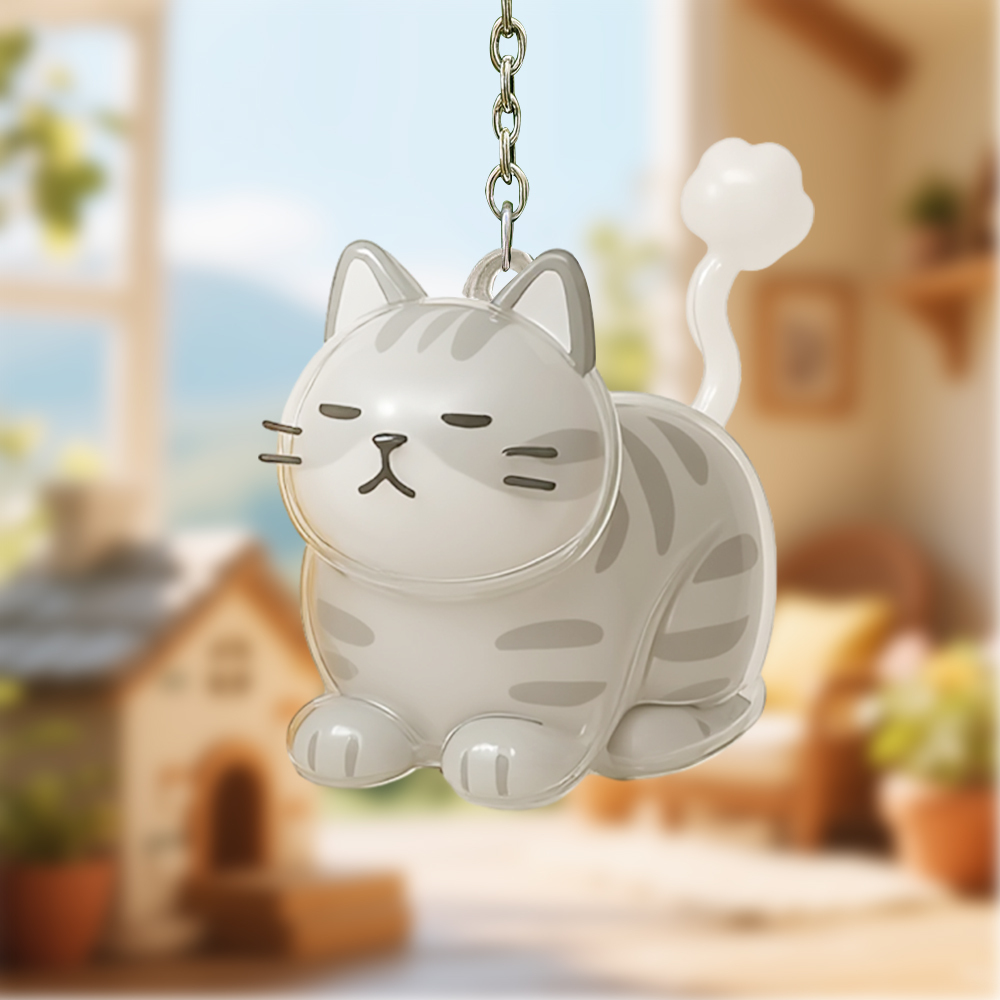 Dog Hair Collector Keychain Bag Charm Memorial Storage Box Sentimental Gift for Dog Lovers Perfect for Storing Pet Hair