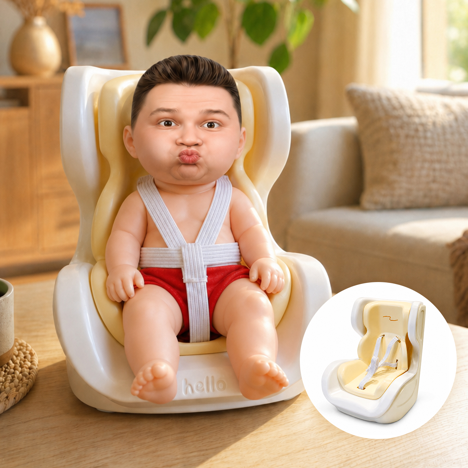 Mini Baby Seat Car Air Vent Holder 商品缩略图