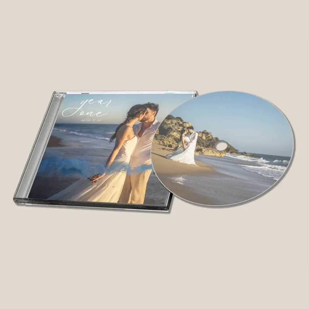 Custom CD & Jewel Case 5/16 Songs Custom CD Mixtape | Personalized Custom CD Album, Valentines, Anniversary Wedding Gift