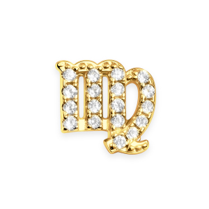 Virgo Charm - Gold