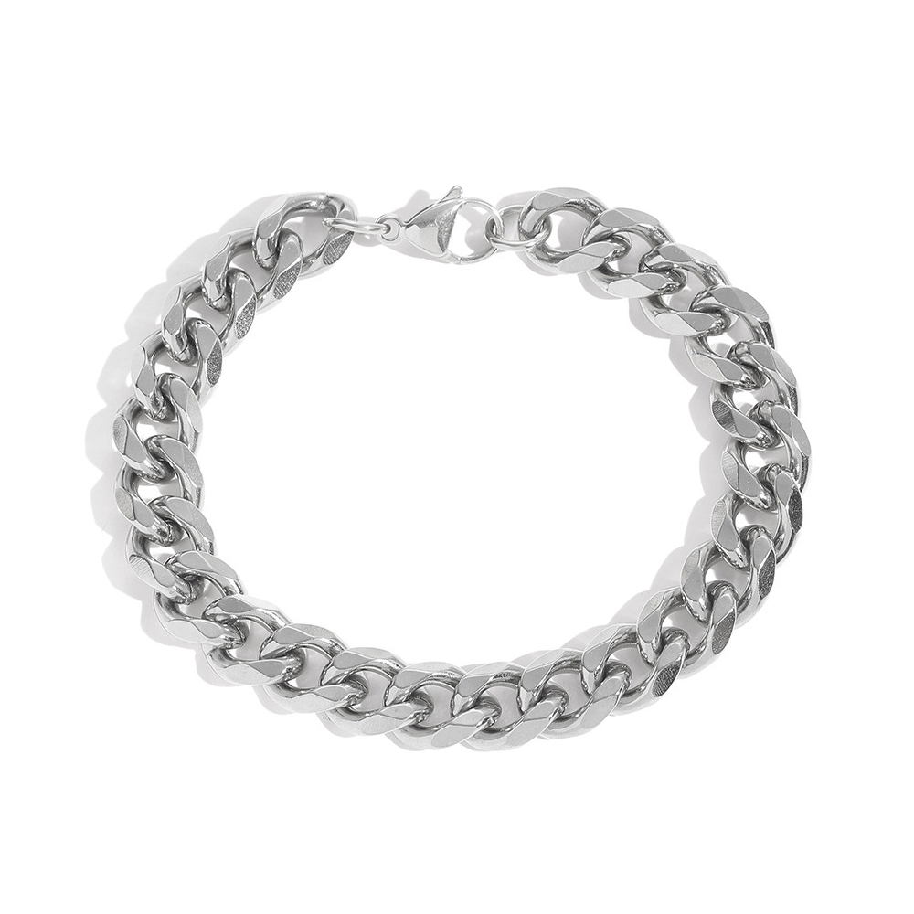 Men's Bracelet Cuban Chain Punk Thick Chain Gift For Boyfriend - soufeelus
