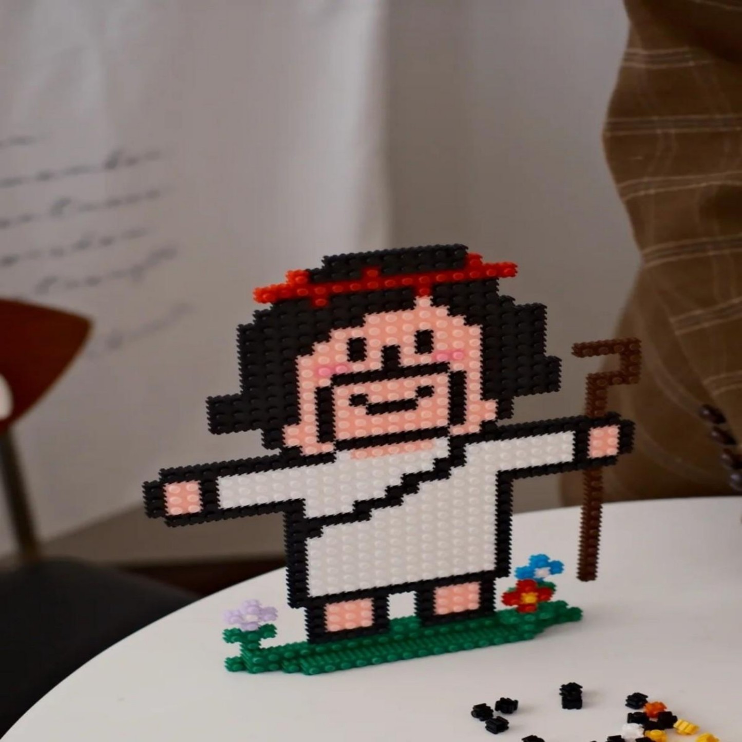 Personalized Photo Pixel Puzzle Bricks Custom Mini Building Blocks Toy DIY Figures Gift