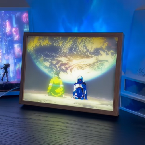 Custom Photo LED Light Painting Portrait Lights Night Light Anime & Art Gifts Photo Frames Wall Art