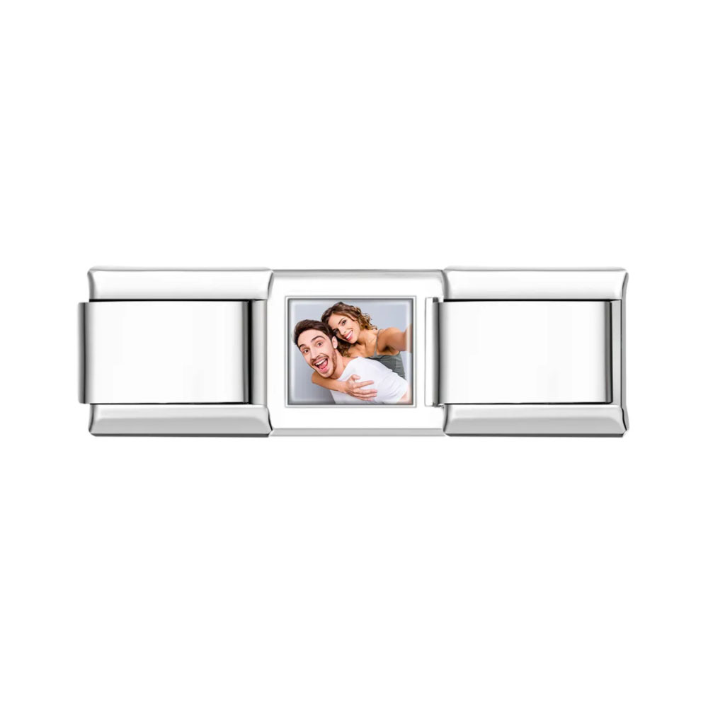 Custom Photo Italian Charm For Italian Charm Bracelets Composable Link