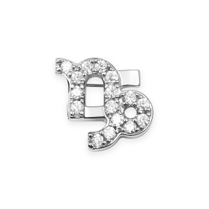 Capricorn Charm - Silver