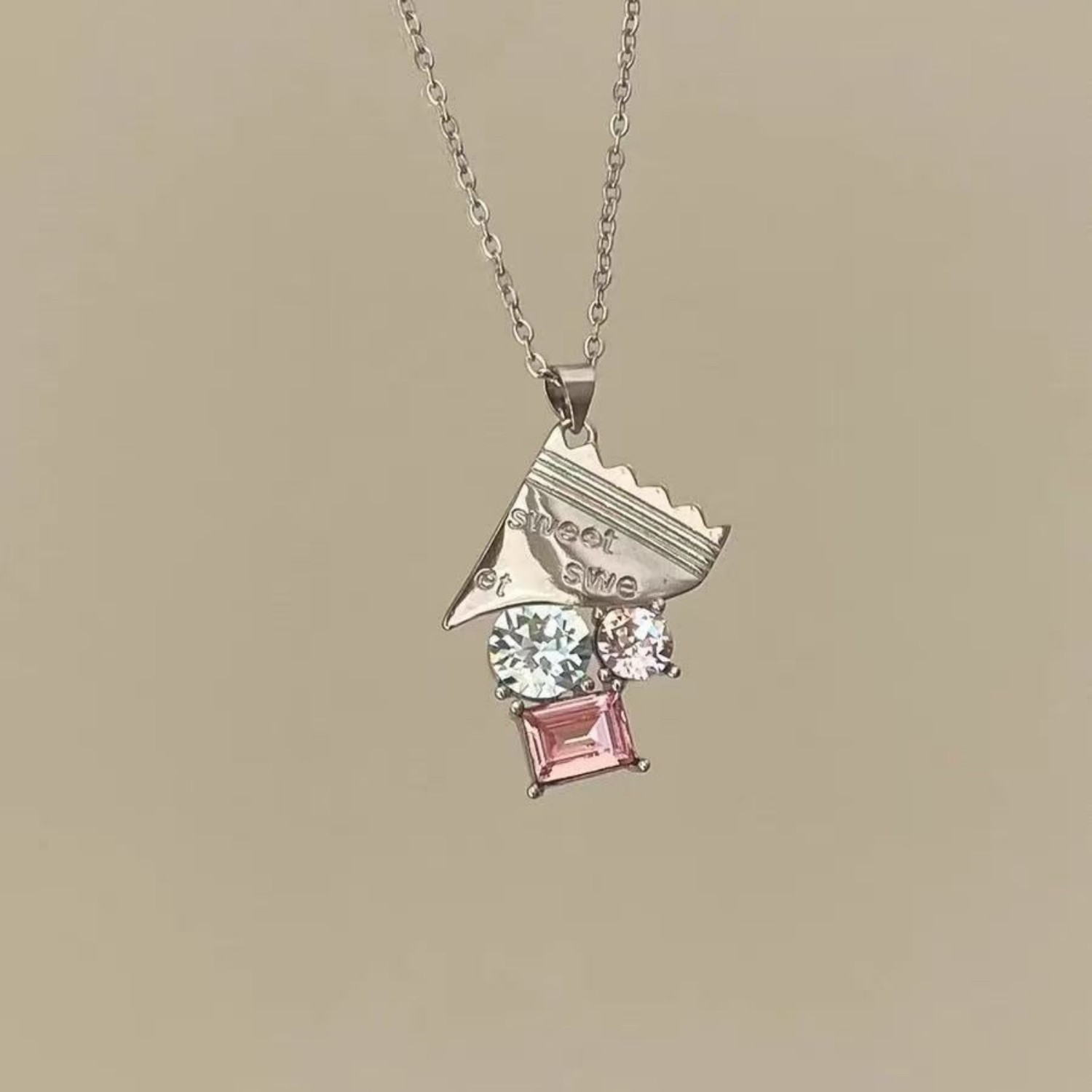 Candy Pendant Necklace Perfect Sweet Gift for Her