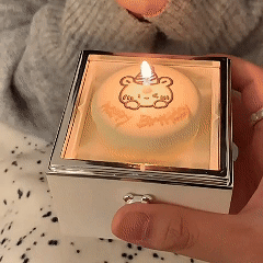 Magical Bear Cake Ring Box With Personalized Birthstone Ring Surprise Gift Birthday Gift - soufeelus
