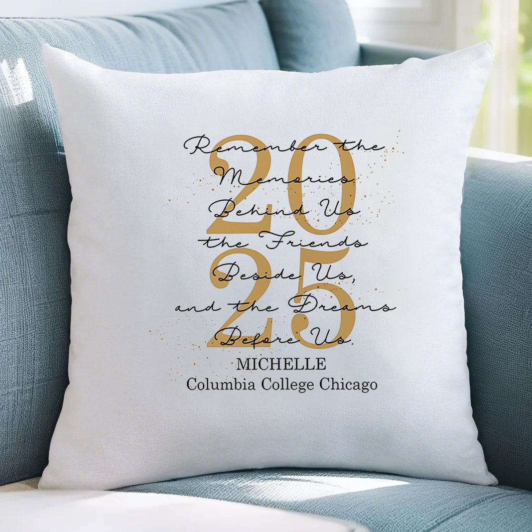 Graduation Memories Pillow