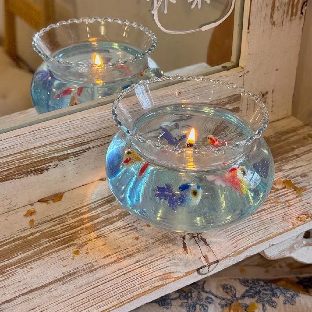 Goldfish Scented Candle Room Decoration Birthday Gift Anniversary Gift