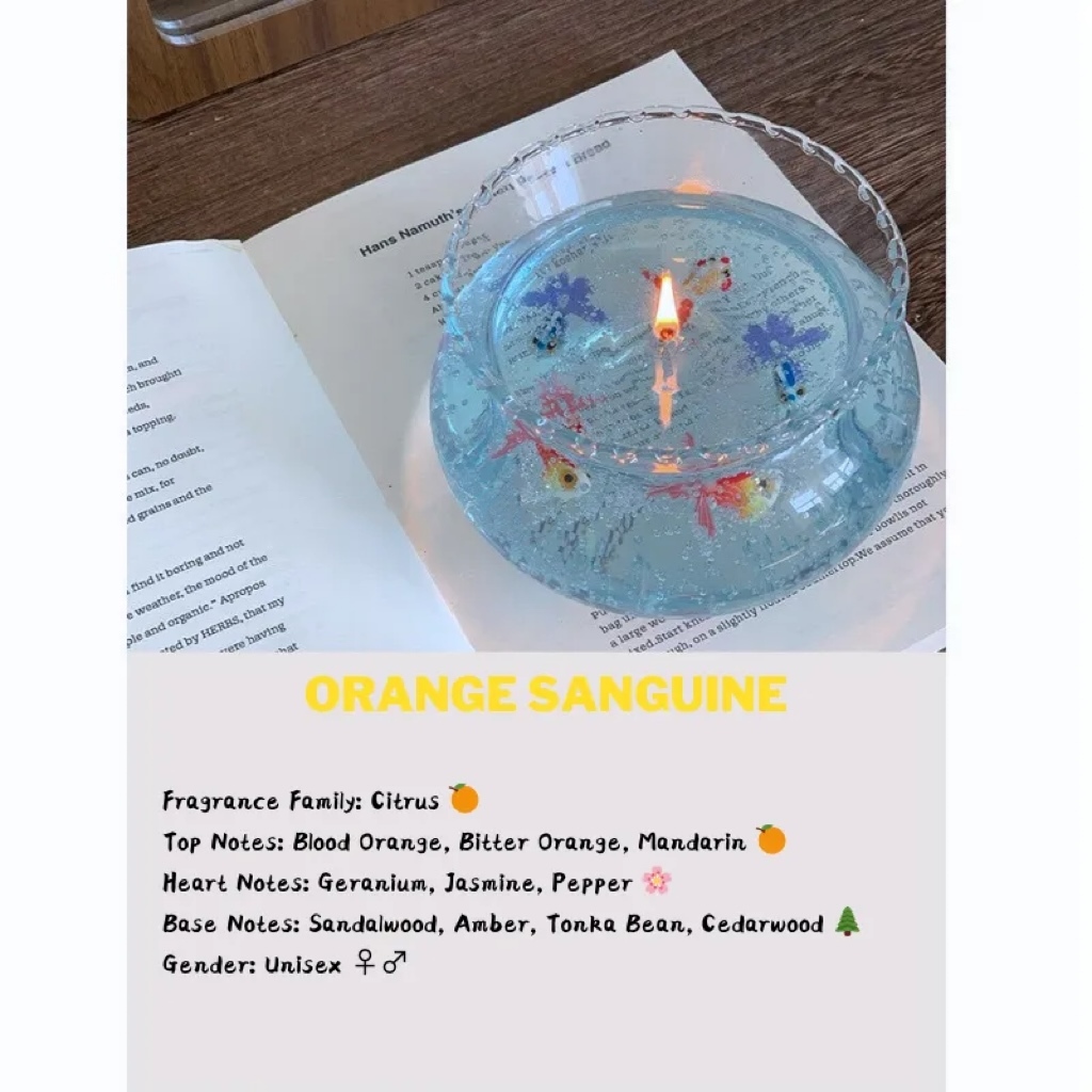 Goldfish Scented Candle Room Decoration Birthday Gift Anniversary Gift