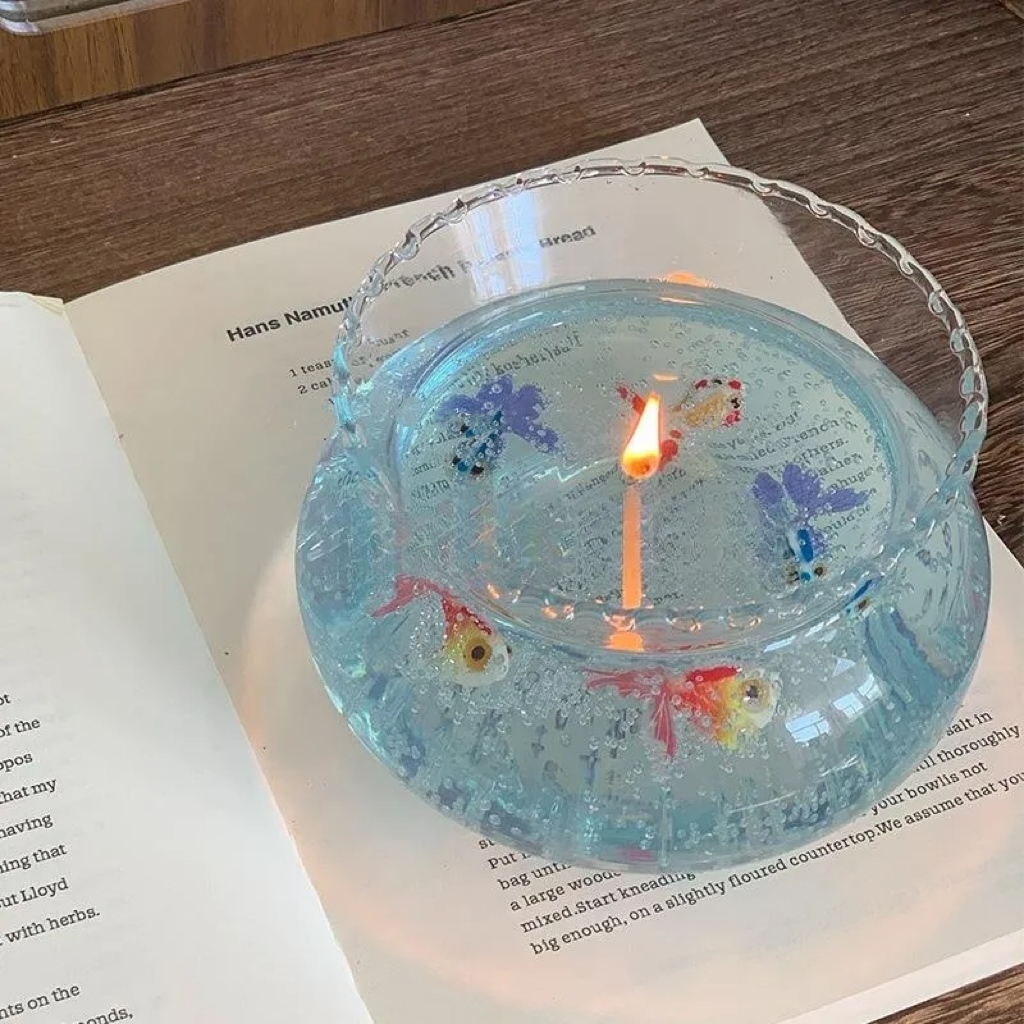 Goldfish Scented Candle Room Decoration Birthday Gift Anniversary Gift