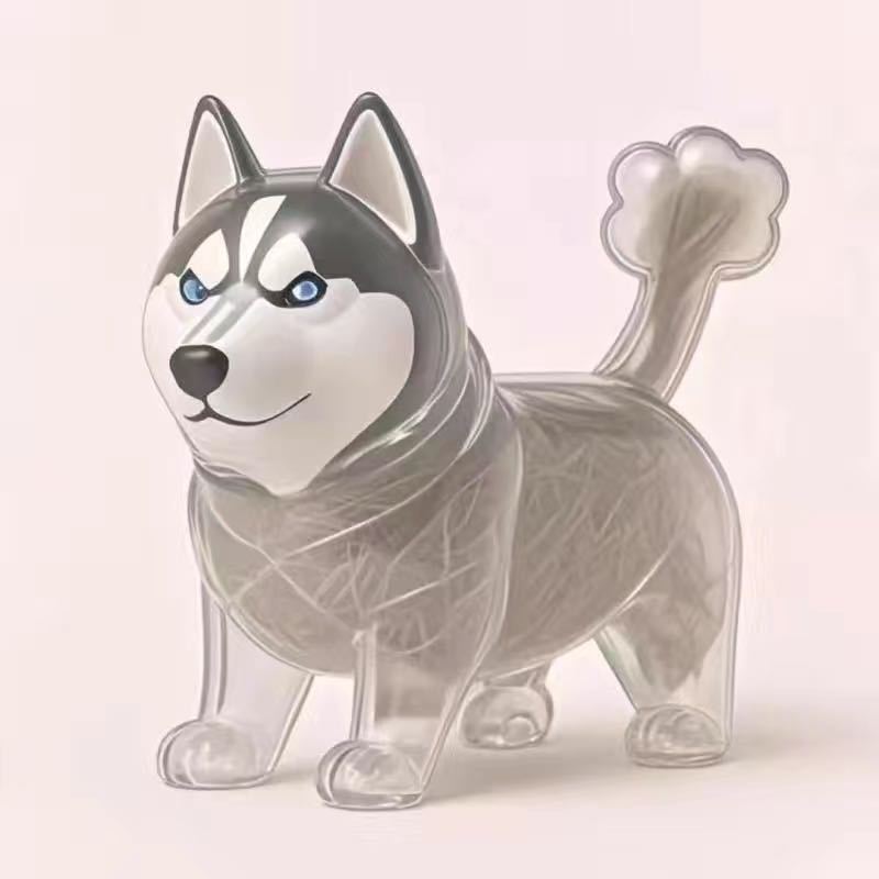 Dog Hair Collector Keychain Bag Charm Memorial Storage Box Sentimental Gift for Dog Lovers Perfect for Storing Pet Hair
