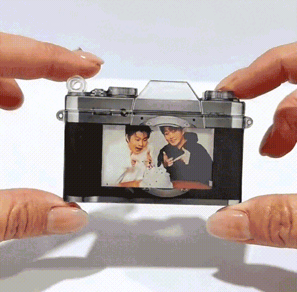 Custom Photo Acrylic Instant Camera Pull-Out Box Custom Pendant The Best Gift For Friends