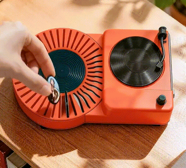 Personalized Photo Music Vinyl Box Custom Record-Style Music Box Anniversary Gift