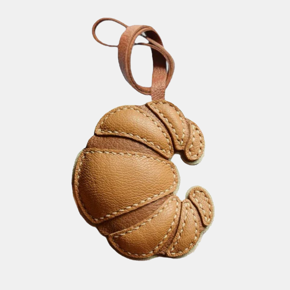 Luxury Handcrafted Bag Charms & Keychains -Plated Leather Charms for Designer Bags | Birthday & Mother's Day Gift