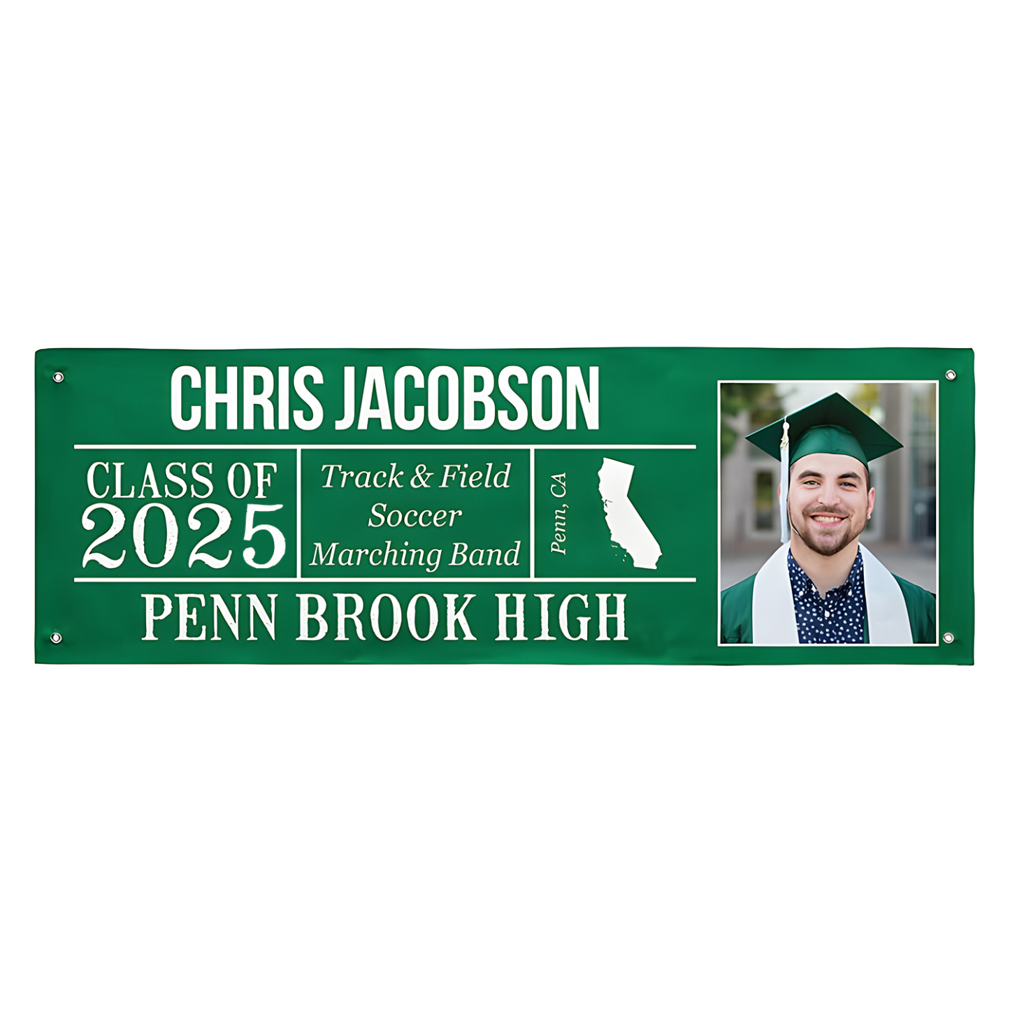 Customized Graduation Banner Photo Banner Celebrate Your Achievement in Style