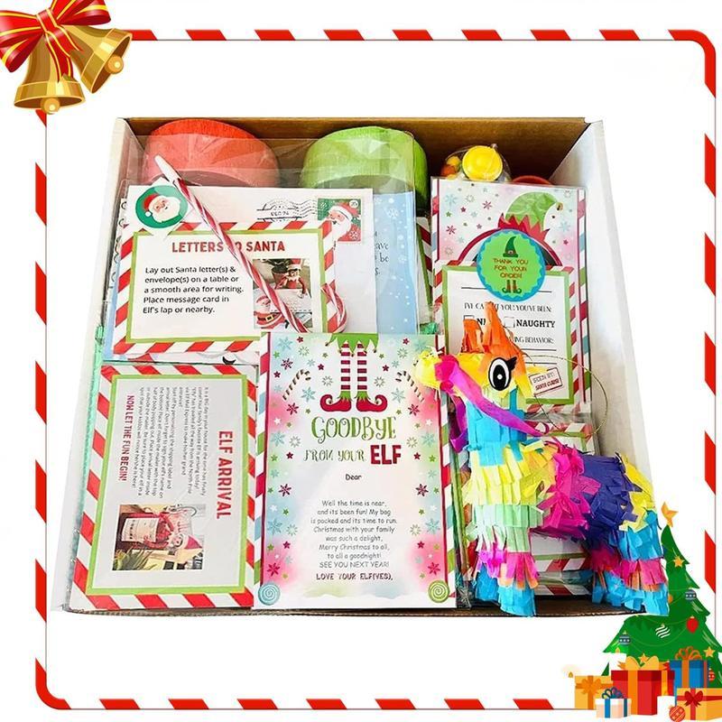 2024 Elf Kit 24 Days Of Christmas Elf Kits For Christmas Elf On The Shelf 24 Day Kits Christmas Activities Christmas Countdown Gift Set