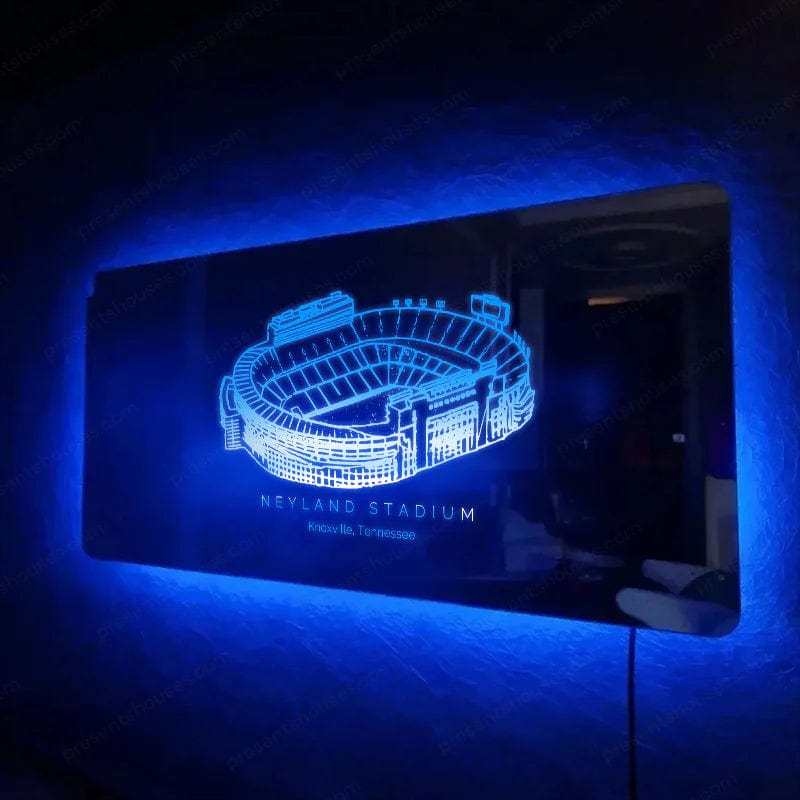 Michigan Stadium Football Stadium Mirror Light �C Gifts for Sports Lovers - Giftlab