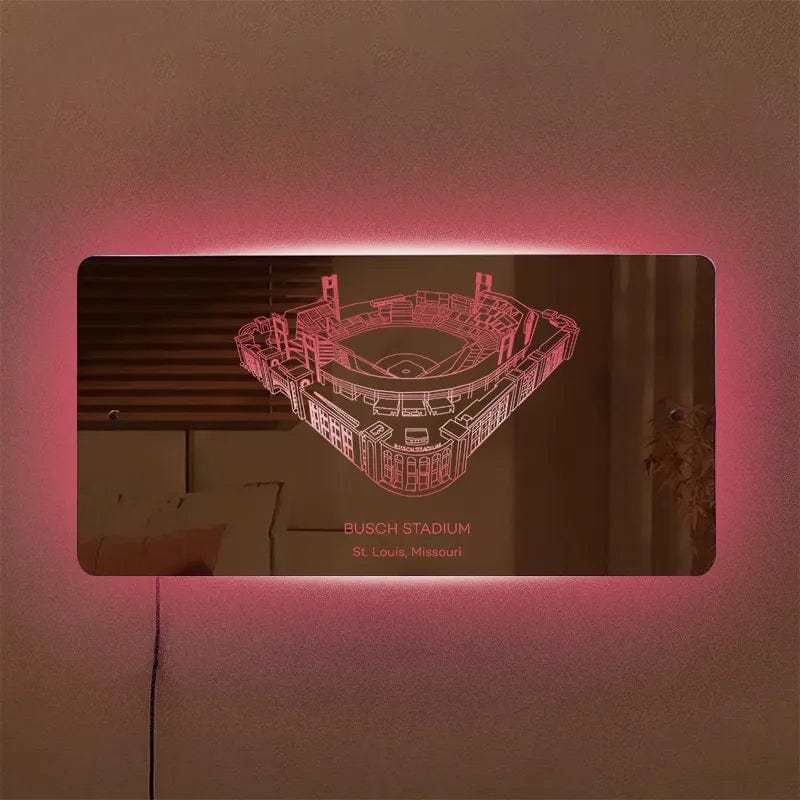 T-Mobile Park Mirror Light Custom Team Slogan Personalized Gift for Sport Lover - Giftlab