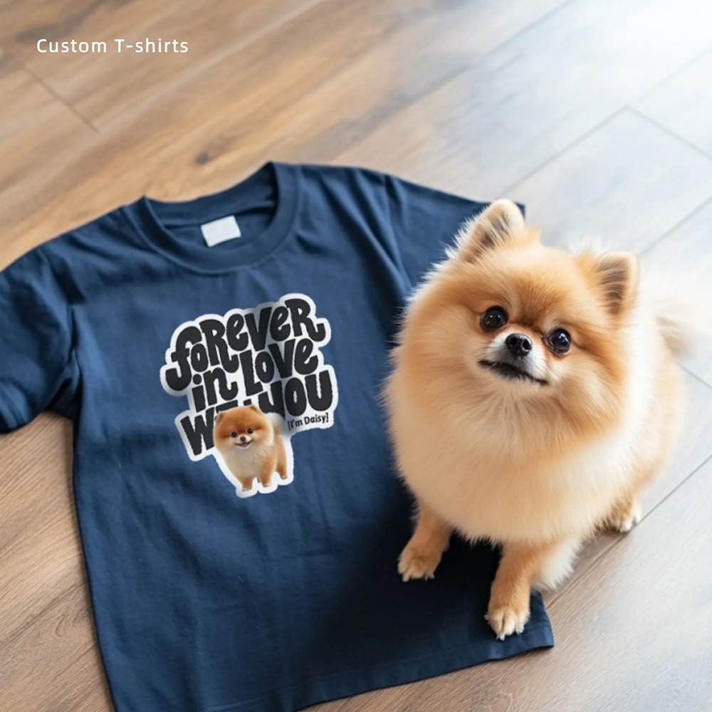 Custom Pet T-shirt Gifts for Him/Her