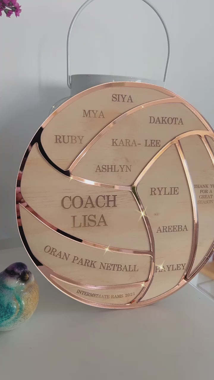 Personalized Thank You Plaque for Coaches Gifts