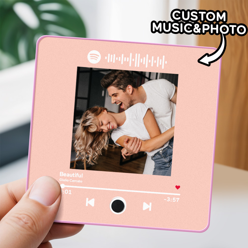 Personalized Photo Album Fridge Magnet Music Wall Photo Sticker Music Movement That Can Be Played Without Cell Phone Music Fridge Magnet Pro