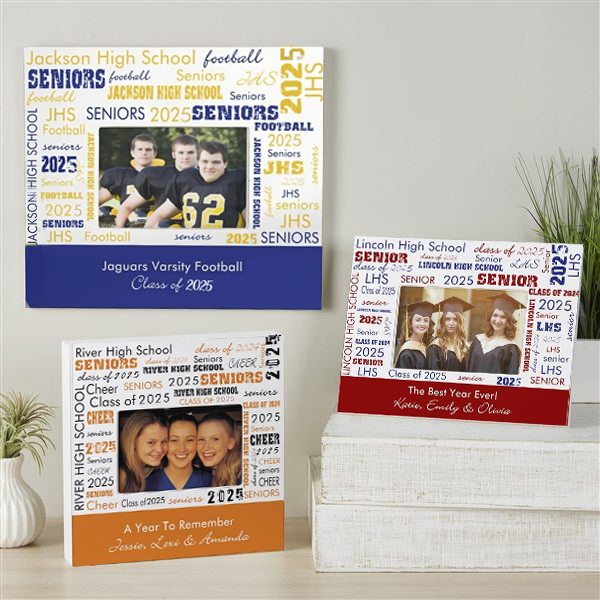 School Spirit Personalized Picture Frame