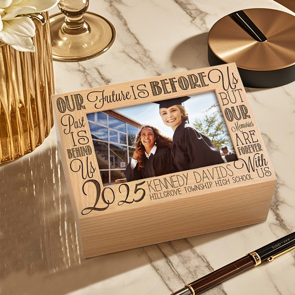 Graduation Memories Personalized Photo Keepsake Box