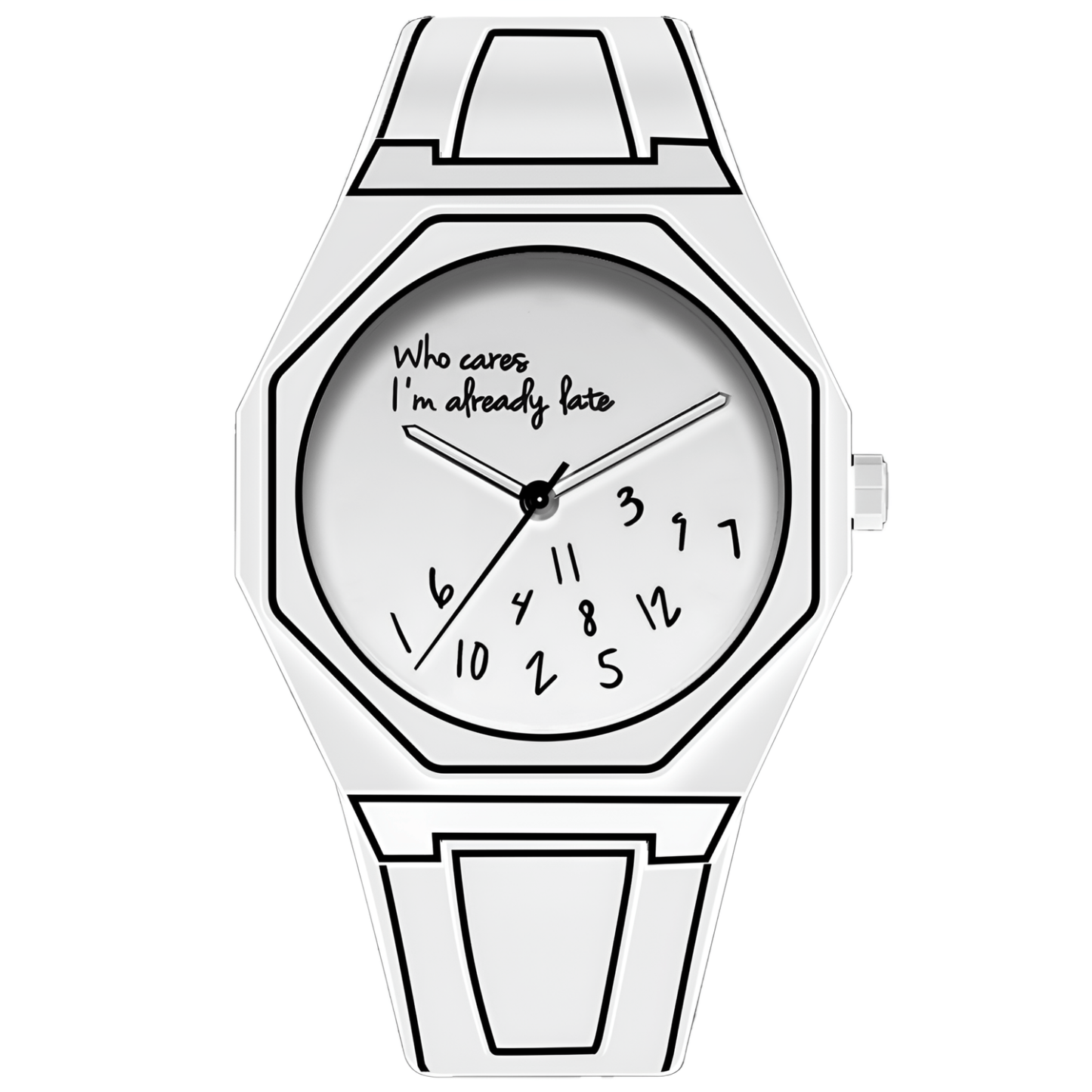 Line Style Watches Men's Watches 2d-Inspired Design Watches Best Gifts For Him