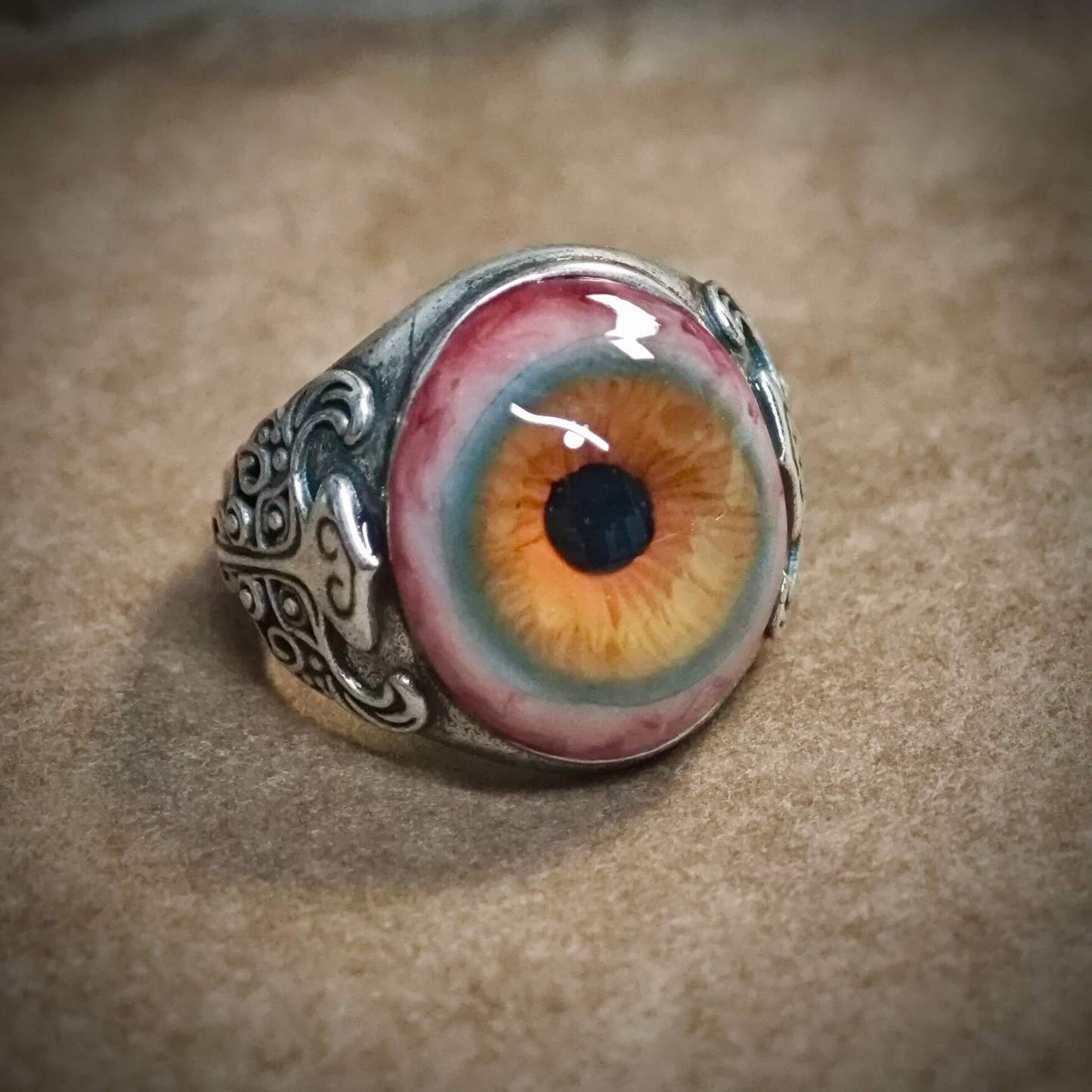 Eyeball Ring Adjustable Men's Ring Best Gift For Him