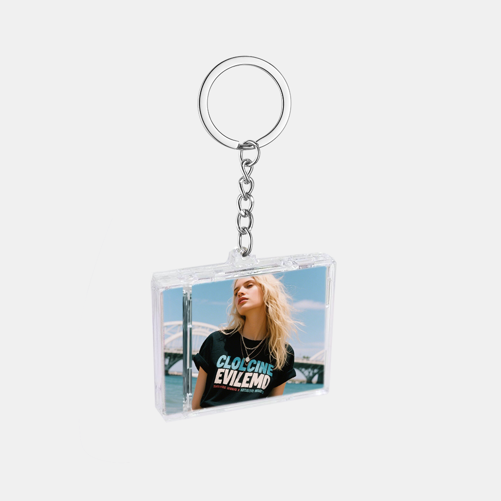 Custom NFC Mini Album CD Bag Charm Personalized Music Gift Retro Style Gift Mother's Day Gift