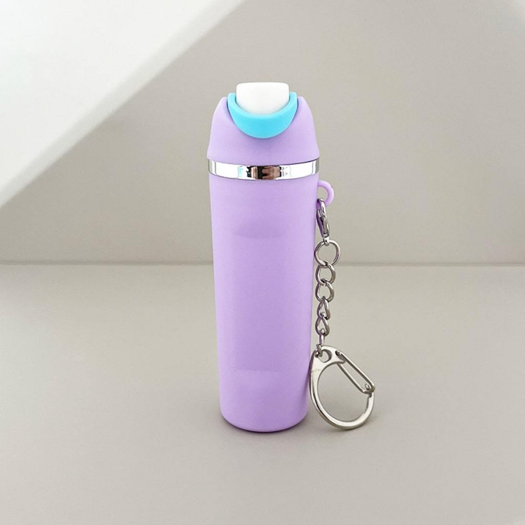 Solid Color Mini Tumbler Cup Keychains Can Be Stored Keychains