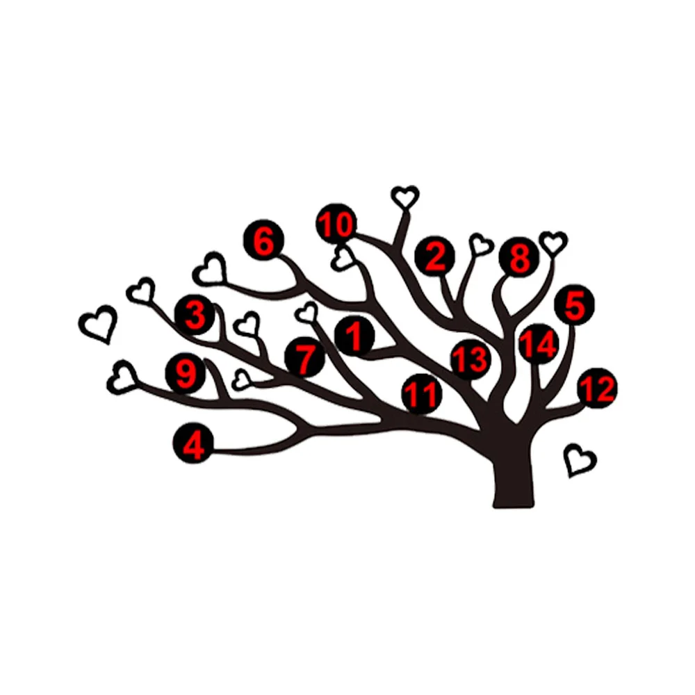 Personalized  Family Tree Ring with Engraved Text Gift for Mom Grandma