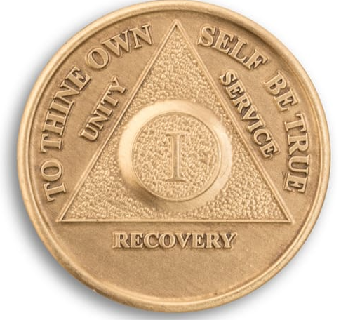 AA Recovery Coin AA Medallion