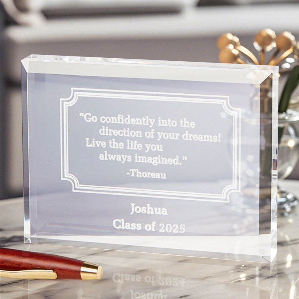 Inspiring Graduate Quotes Personalized Keepsake