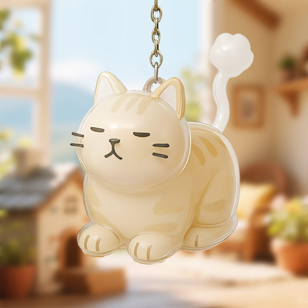 Dog Hair Collector Keychain Bag Charm Memorial Storage Box Sentimental Gift for Dog Lovers Perfect for Storing Pet Hair