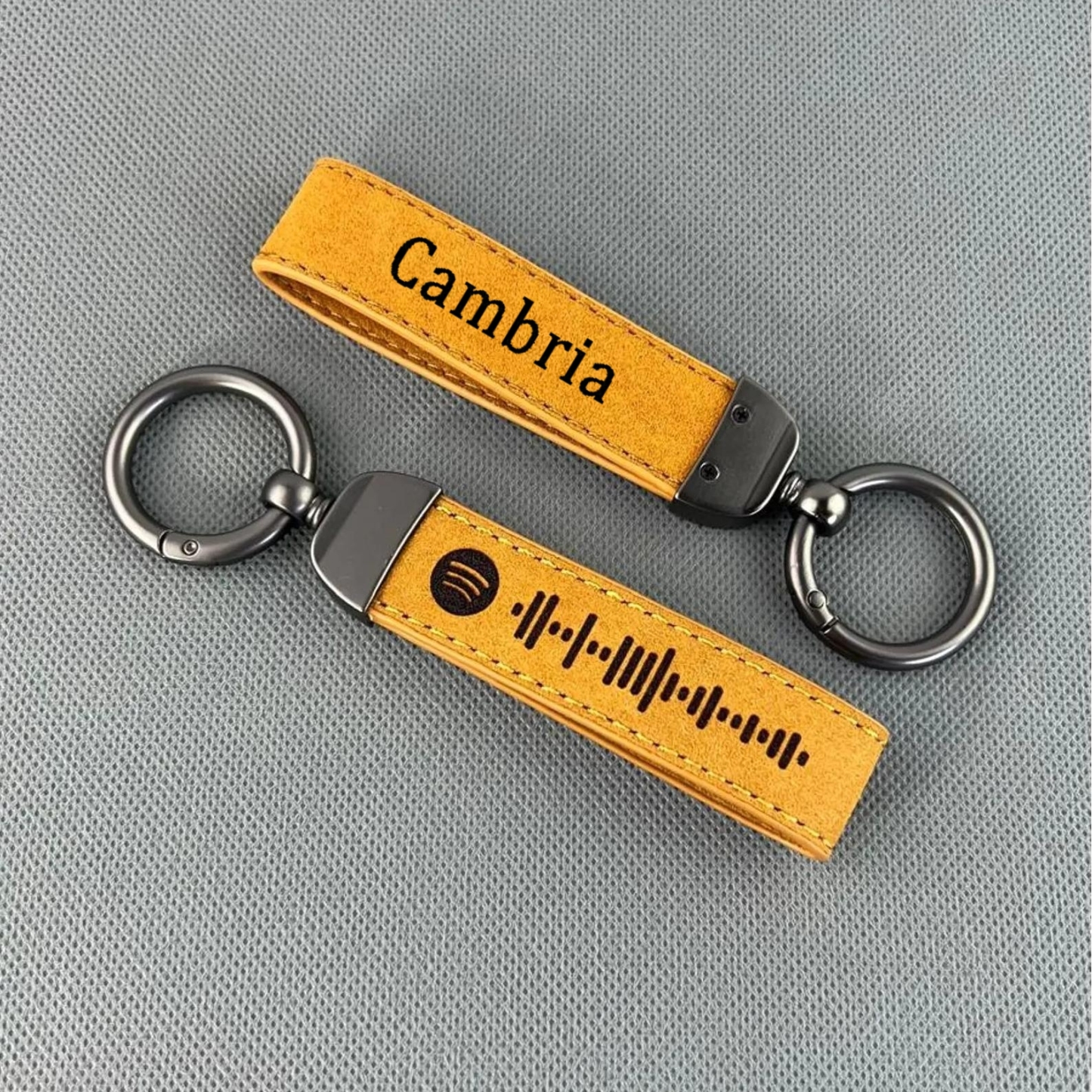 Custom Music Keychain Gift With Song BarCode Gift For Her Boyfriend, Girlfriend Gift For Him Best Seller Personalized Spotfy Playlist Gift