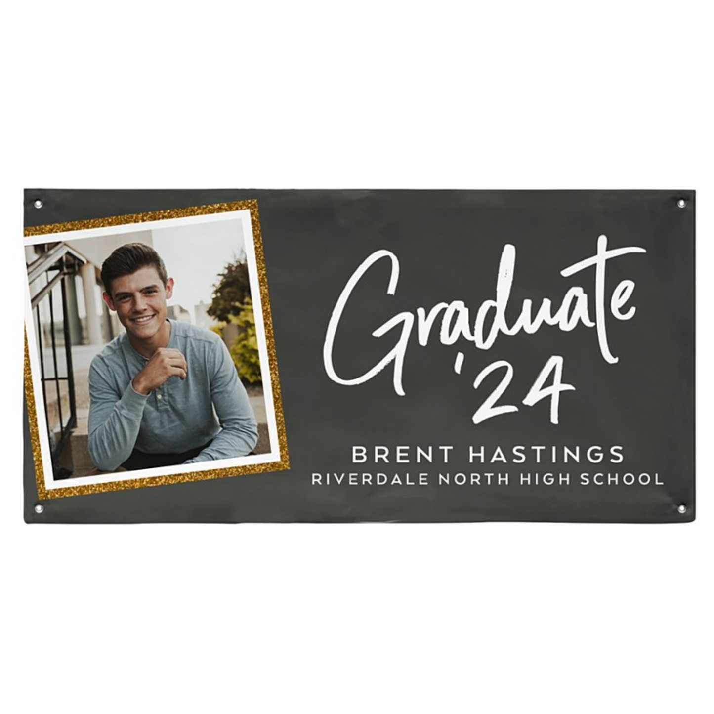 Sign of Success Graduation Photo Banner
