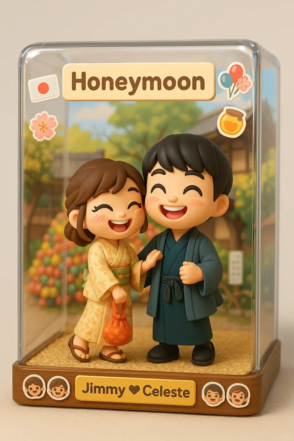Custom Toy Figure 3D Personalization Photo Blind Box Gifts For Couple