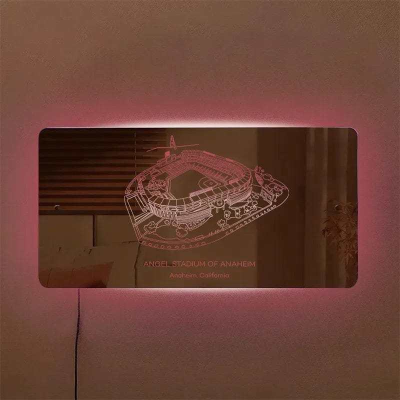 T-Mobile Park Mirror Light Custom Team Slogan Personalized Gift for Sport Lover - Giftlab