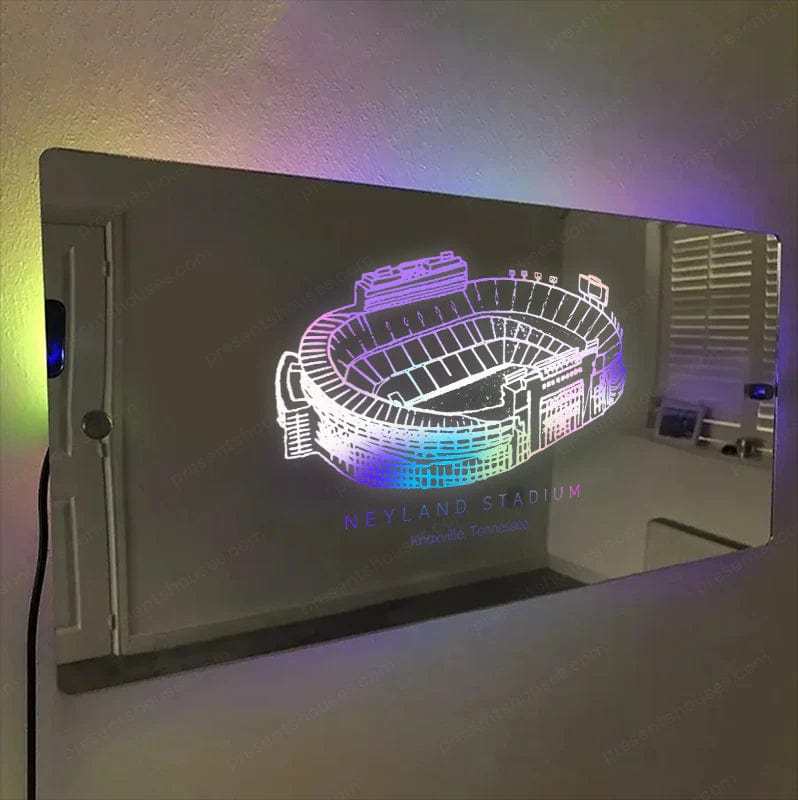 Michigan Stadium Football Stadium Mirror Light �C Gifts for Sports Lovers - Giftlab