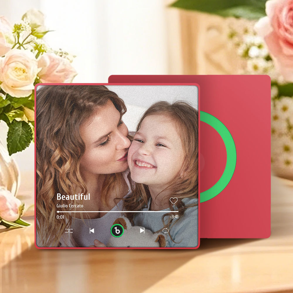 Custom Music Fridge Magnet New 4.0 Upgrade Colorful Frame Album Fridge Magnet Music Wall Photo Sticker Music Movement That Can Be Played Mother's Day Gifts for Mom - soufeelus