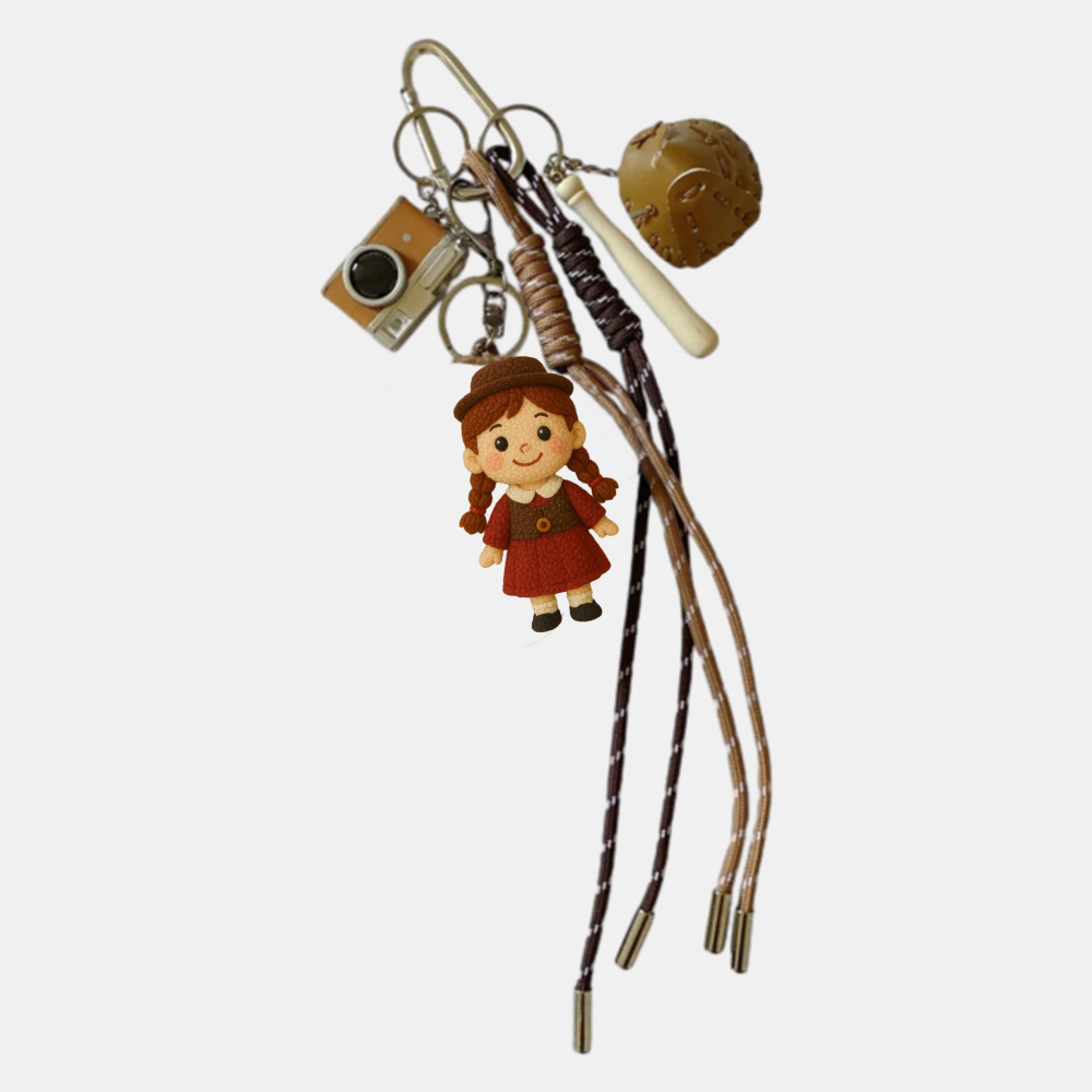 Luxury Handcrafted Bag Charms & Keychains -Plated Leather Charms for Designer Bags | Birthday & Mother's Day Gift