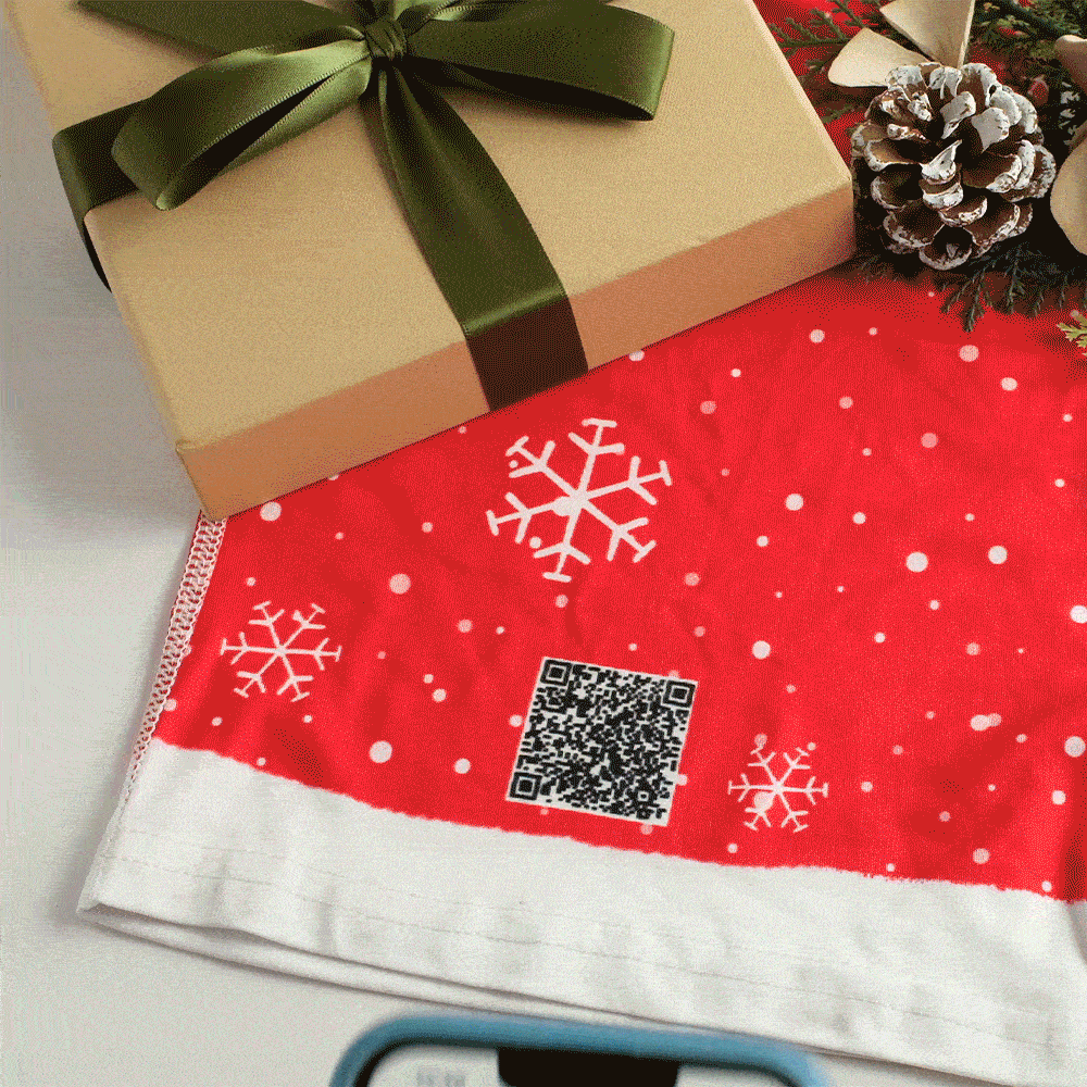 Custom Photo Boxer Santa Woman Face Underwear Couple Gifts Christmas Gift AR View
