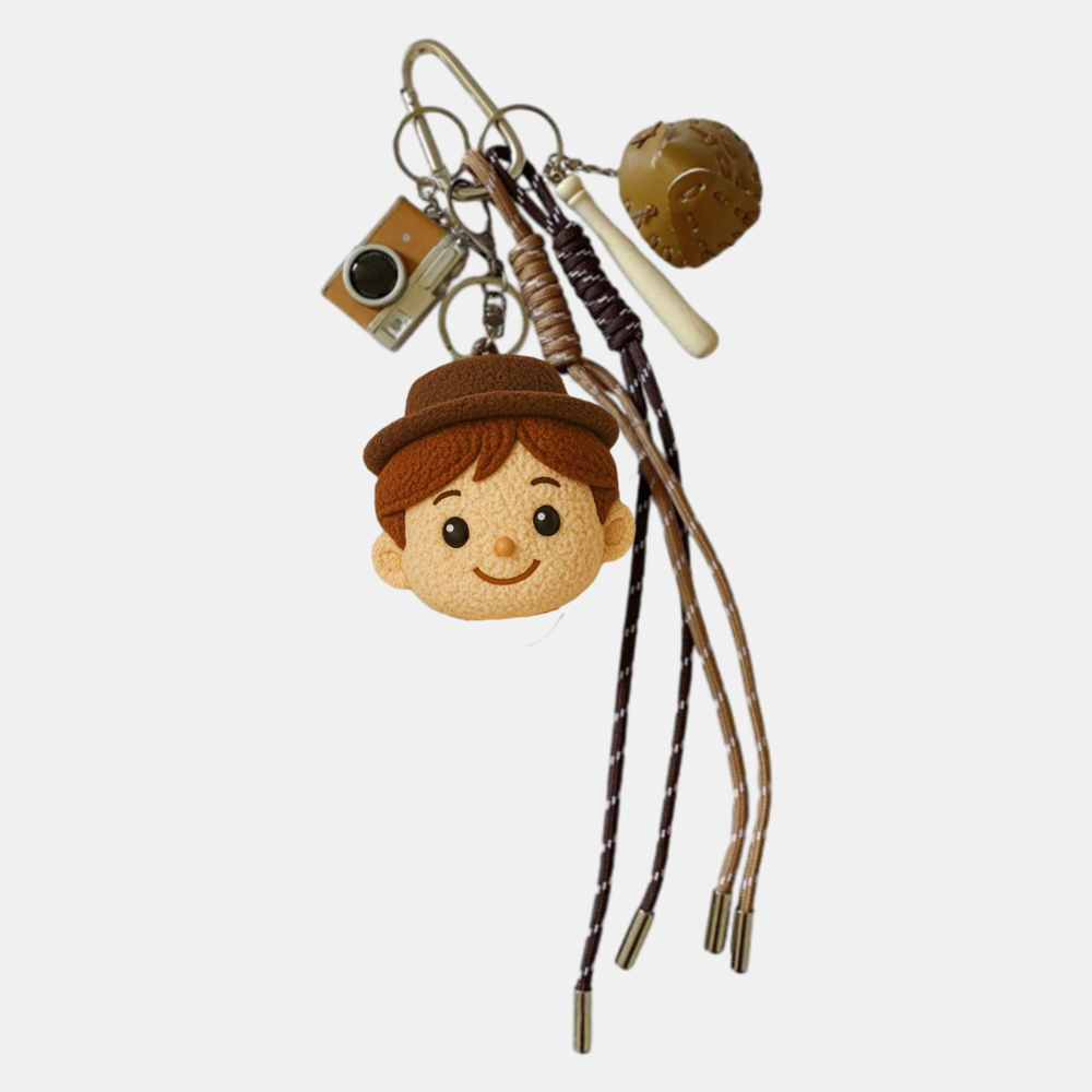 Luxury Handcrafted Bag Charms & Keychains -Plated Leather Charms for Designer Bags | Birthday & Mother's Day Gift