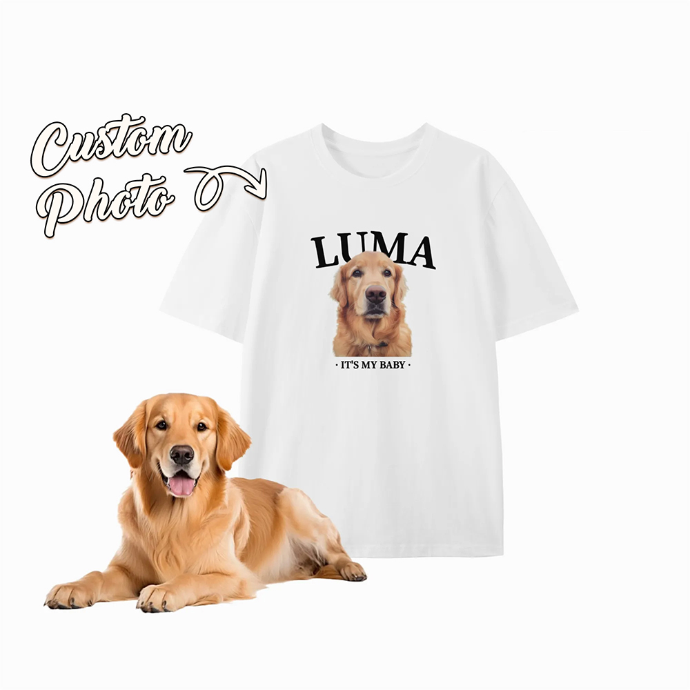 Custom Pet T-shirt Gifts for Him/Her