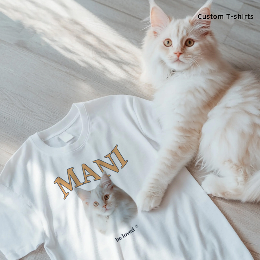 Custom Pet T-shirt Gifts for Him/Her
