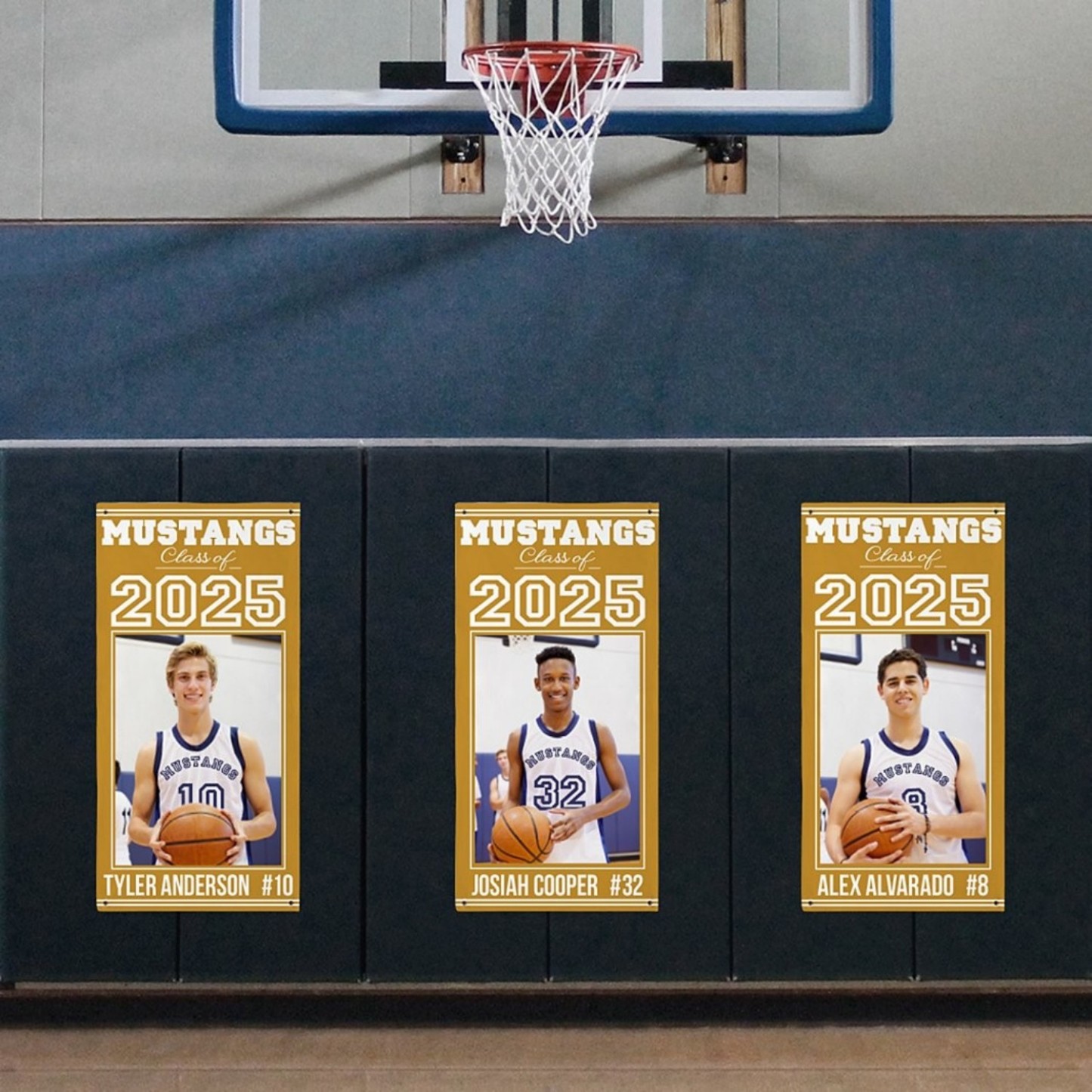 All Star Grad Photo Banner Graduation Banner